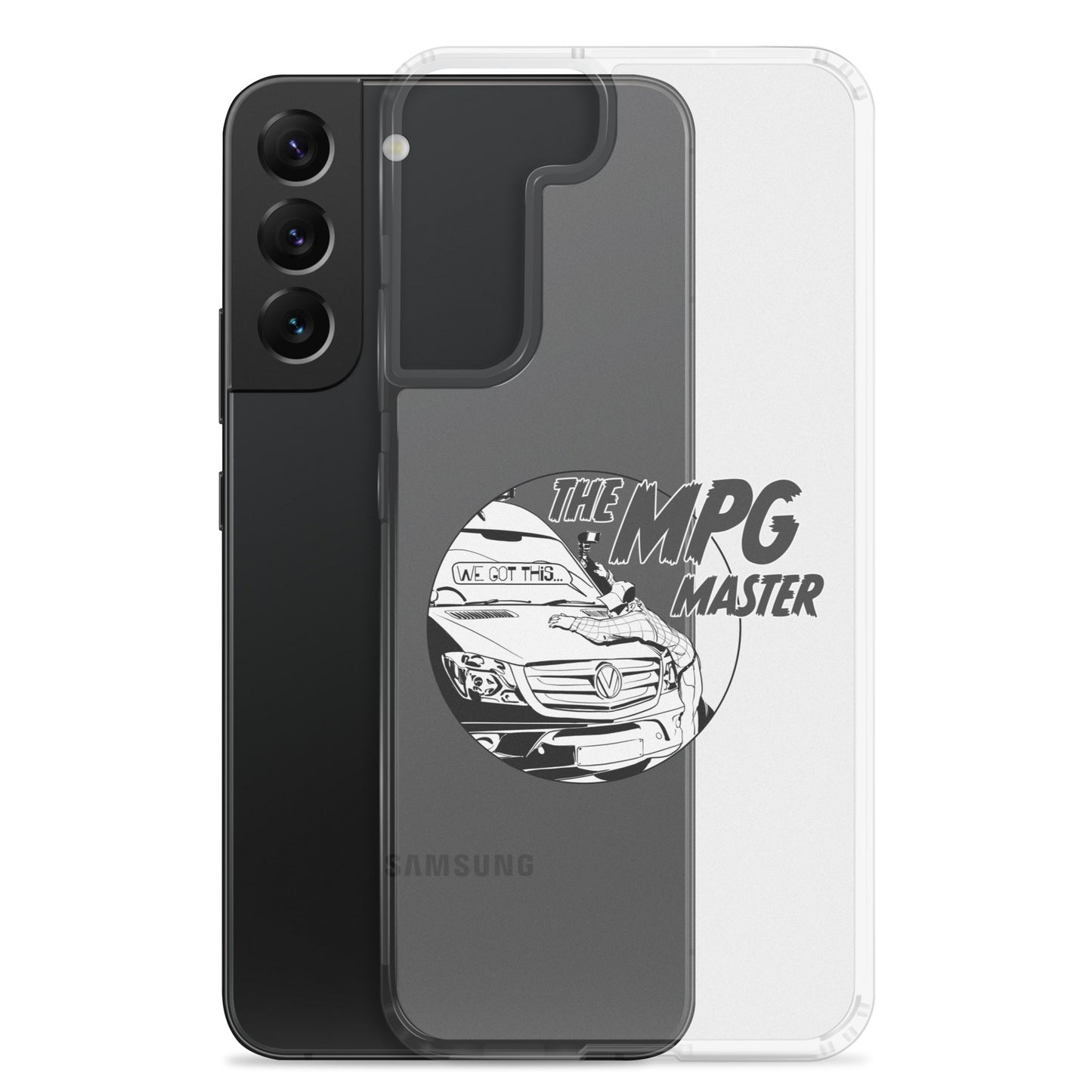 Clear Case for Samsung® with “The MPG Master” (M) logo