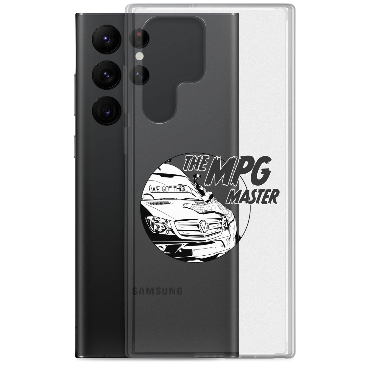 Clear Case for Samsung® with “The MPG Master” (M) logo