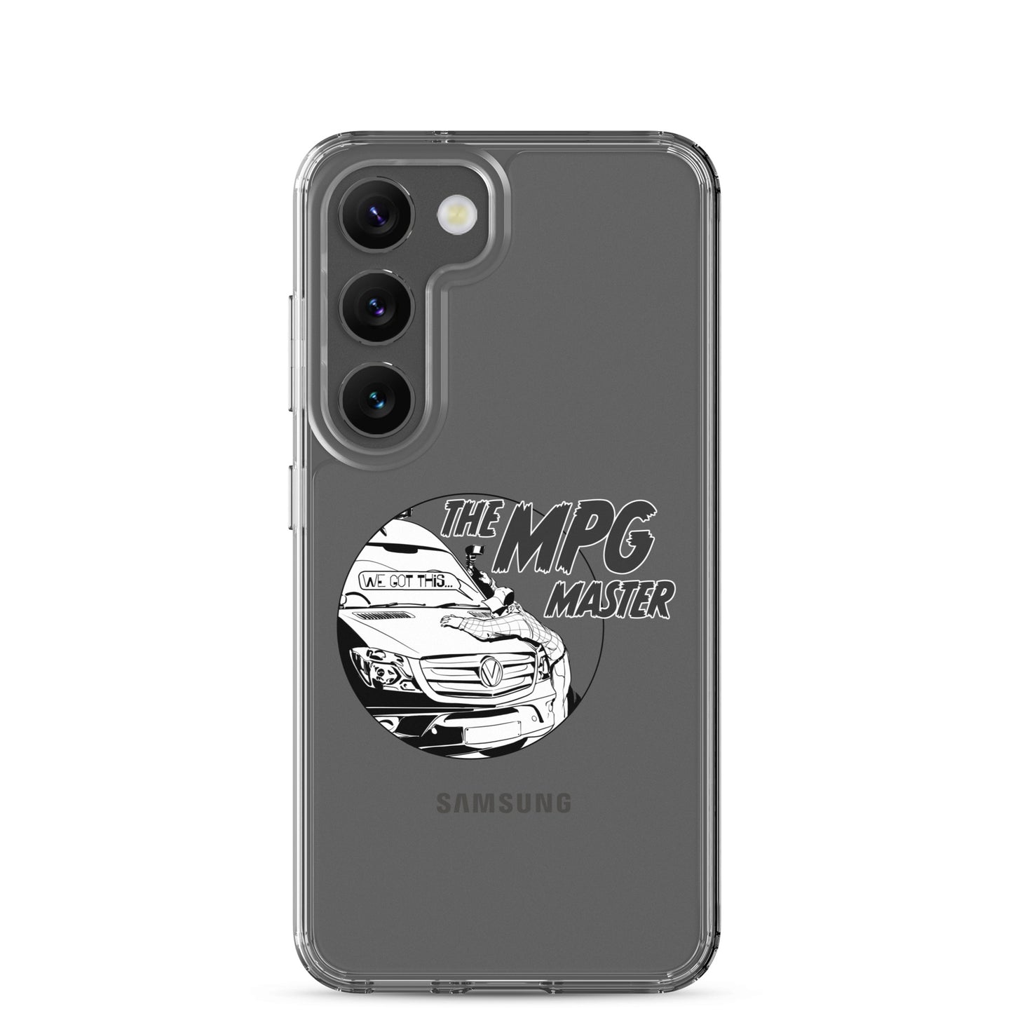 Clear Case for Samsung® with “The MPG Master” (M) logo