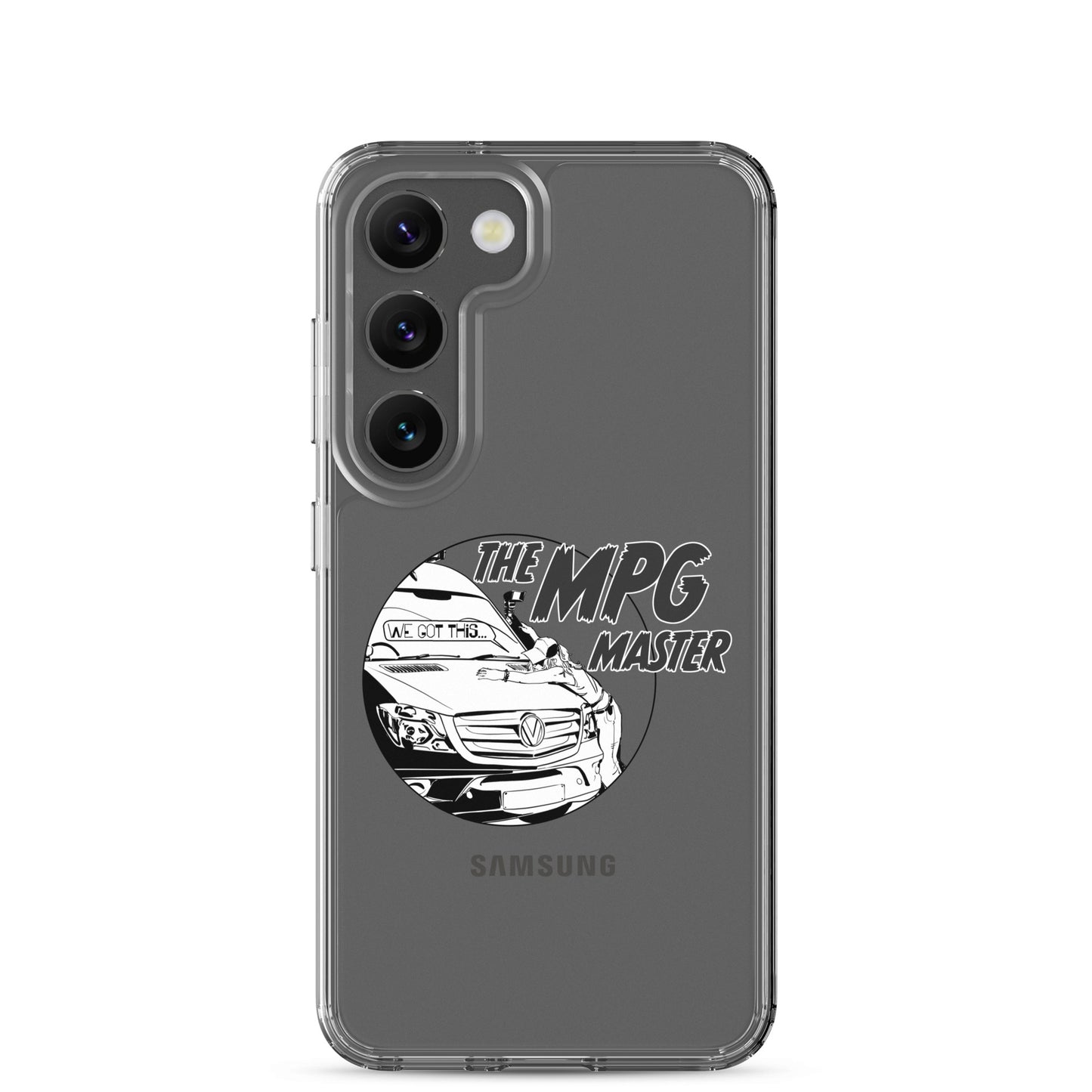 Clear Case for Samsung® with “The MPG Master” (F) logo