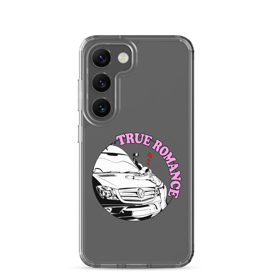 Clear Case for Samsung® with “True Romance” (F) logo