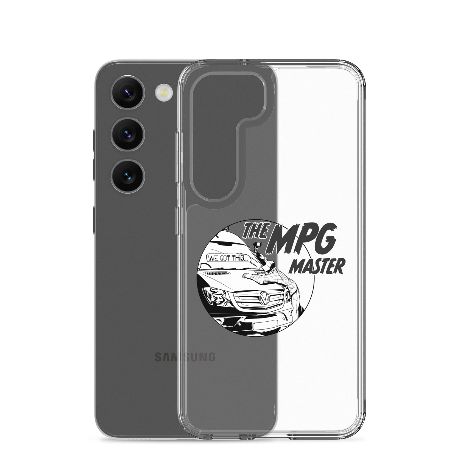 Clear Case for Samsung® with “The MPG Master” (M) logo