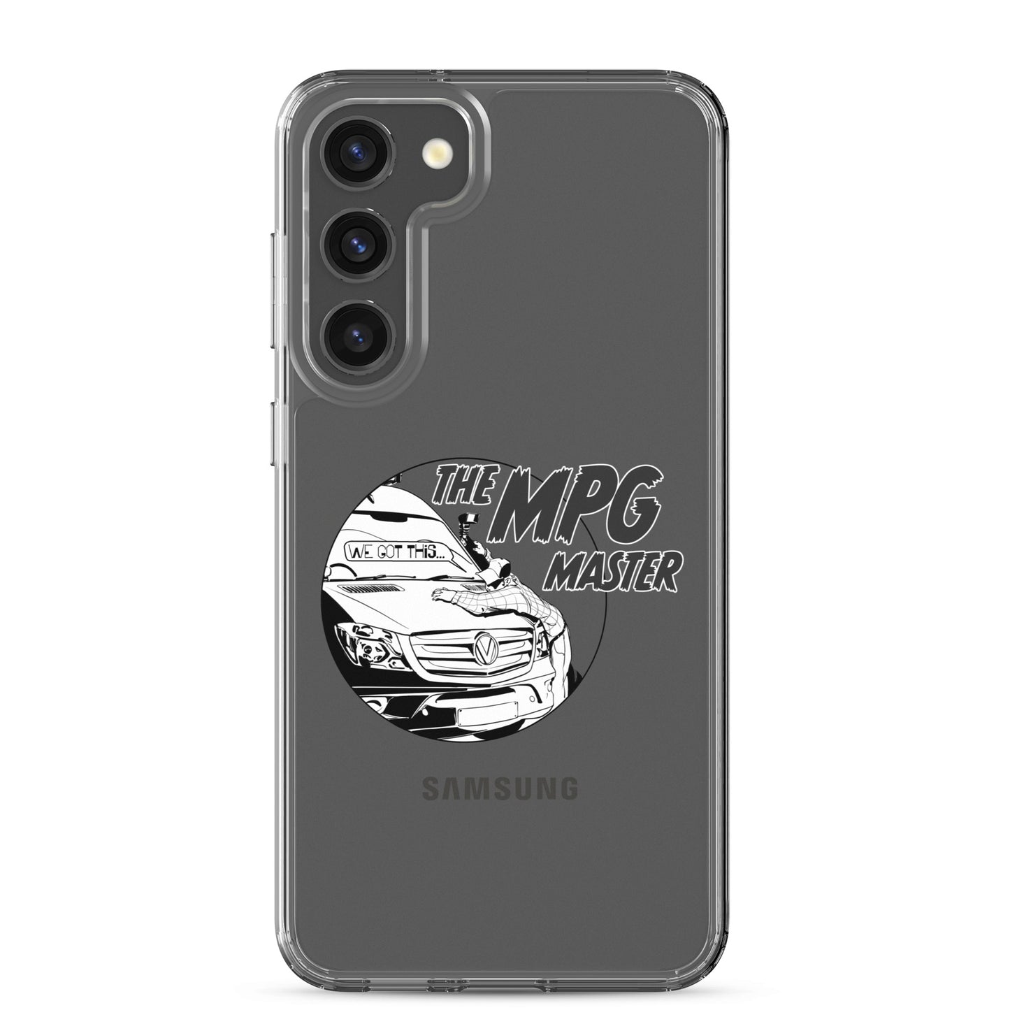 Clear Case for Samsung® with “The MPG Master” (M) logo