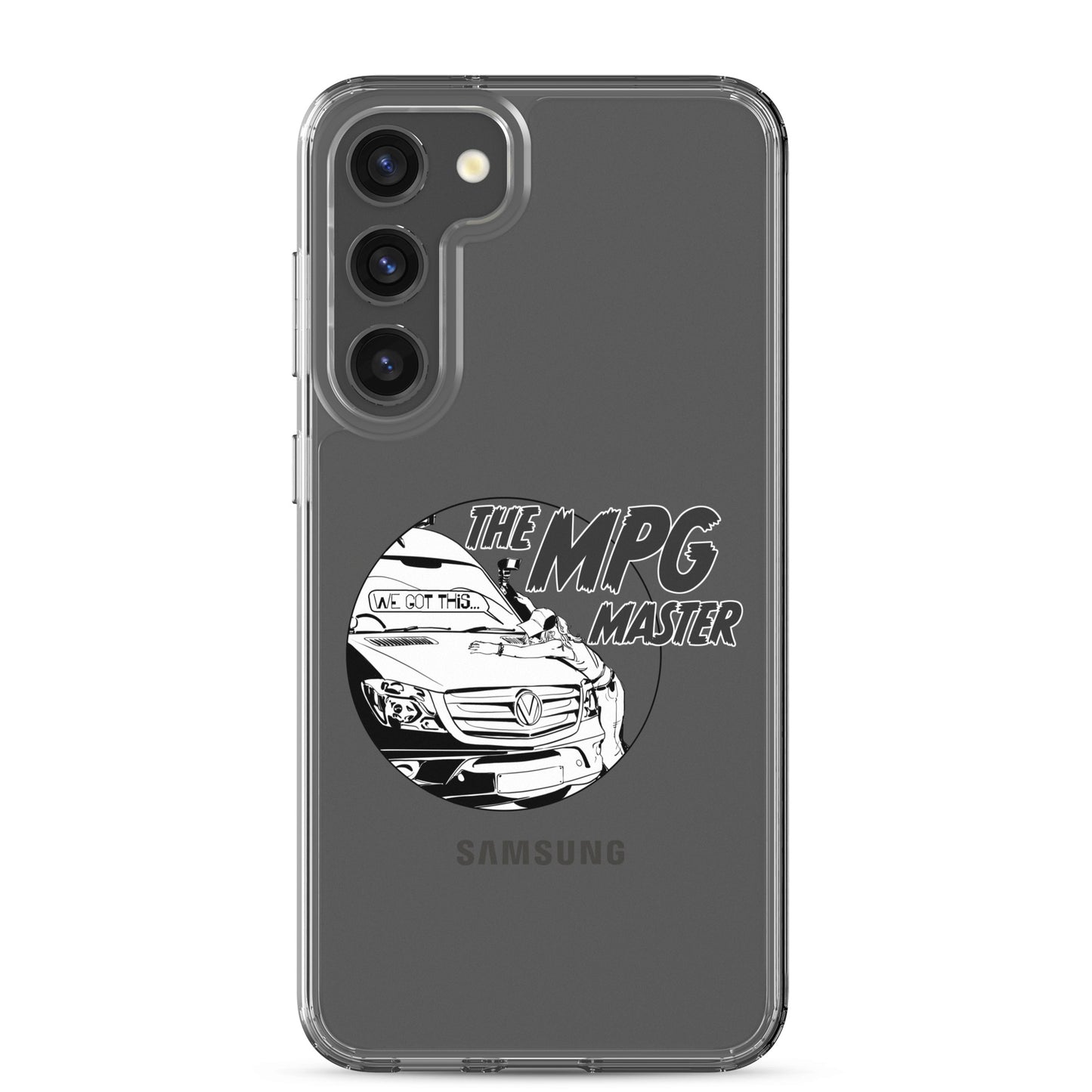 Clear Case for Samsung® with “The MPG Master” (F) logo