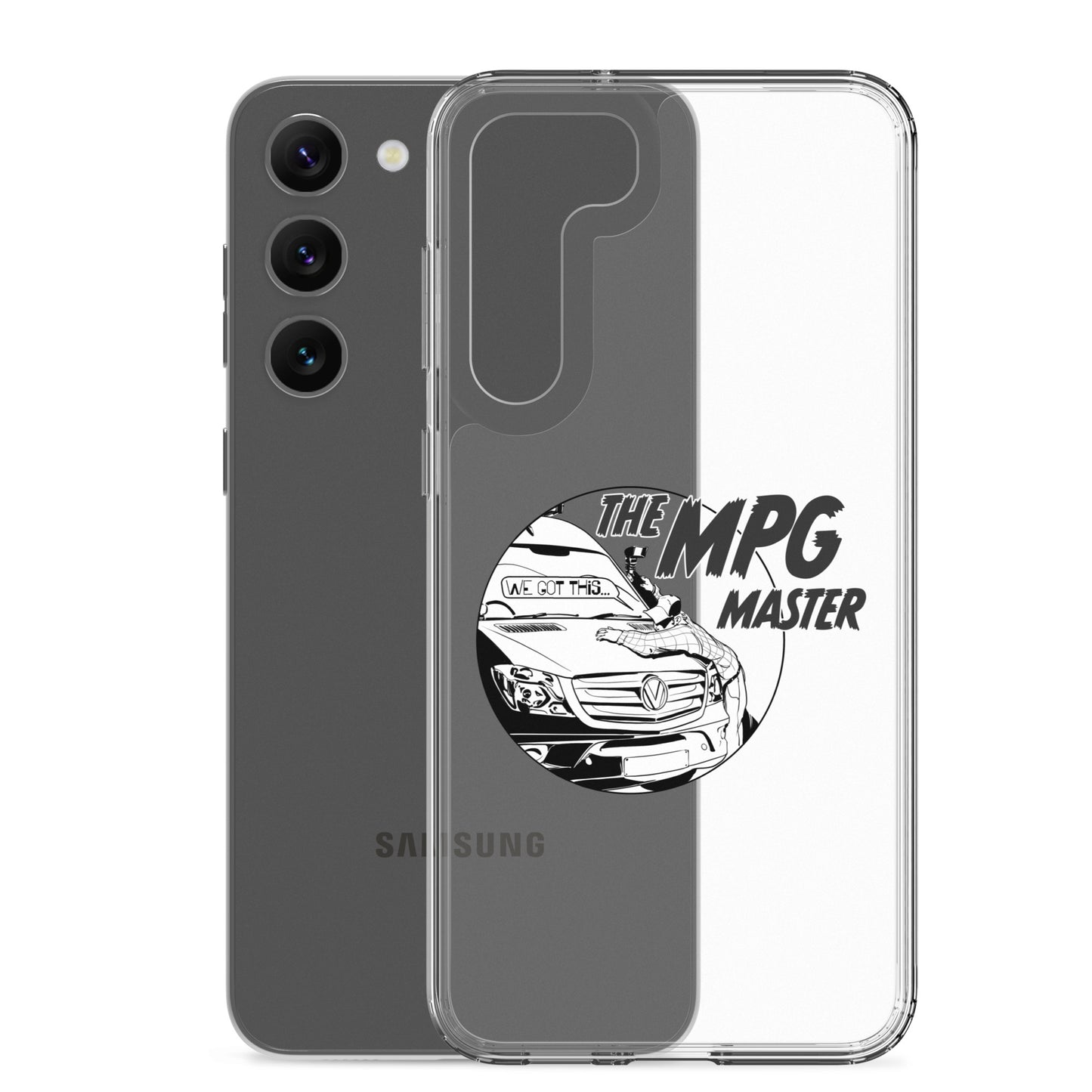 Clear Case for Samsung® with “The MPG Master” (M) logo