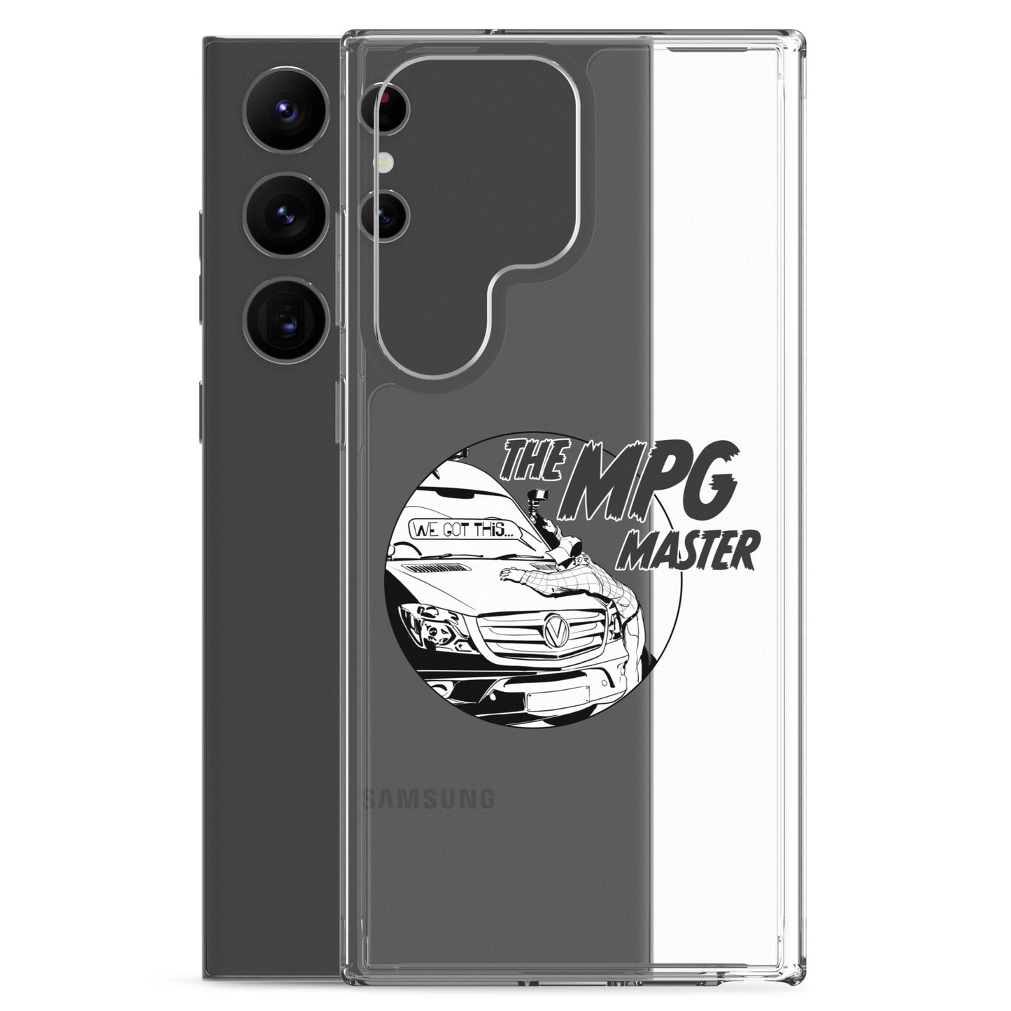 Clear Case for Samsung® with “The MPG Master” (M) logo