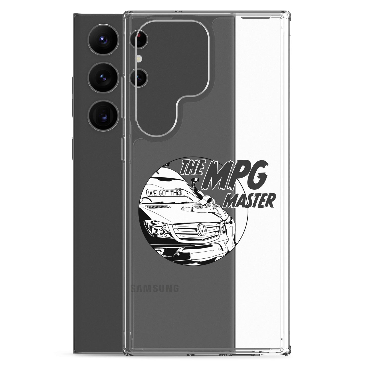 Clear Case for Samsung® with “The MPG Master” (F) logo