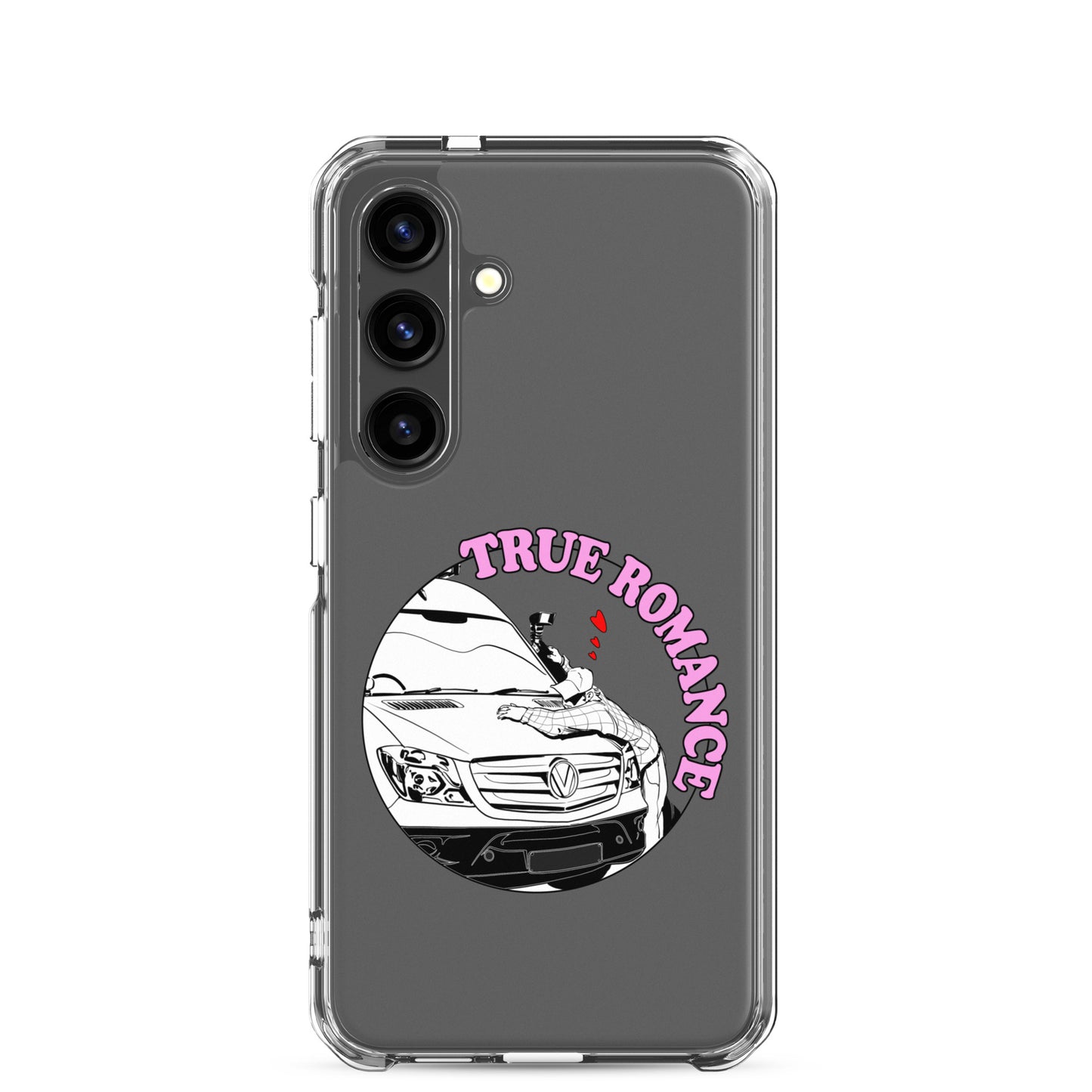 Clear Case for Samsung® with “True Romance” (M) logo