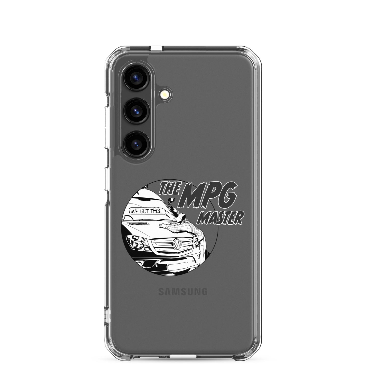 Clear Case for Samsung® with “The MPG Master” (M) logo