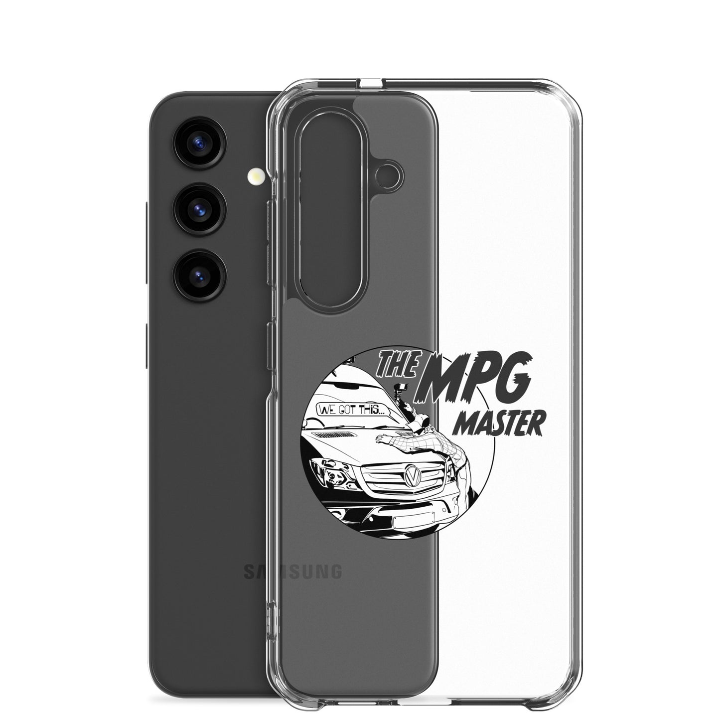 Clear Case for Samsung® with “The MPG Master” (M) logo