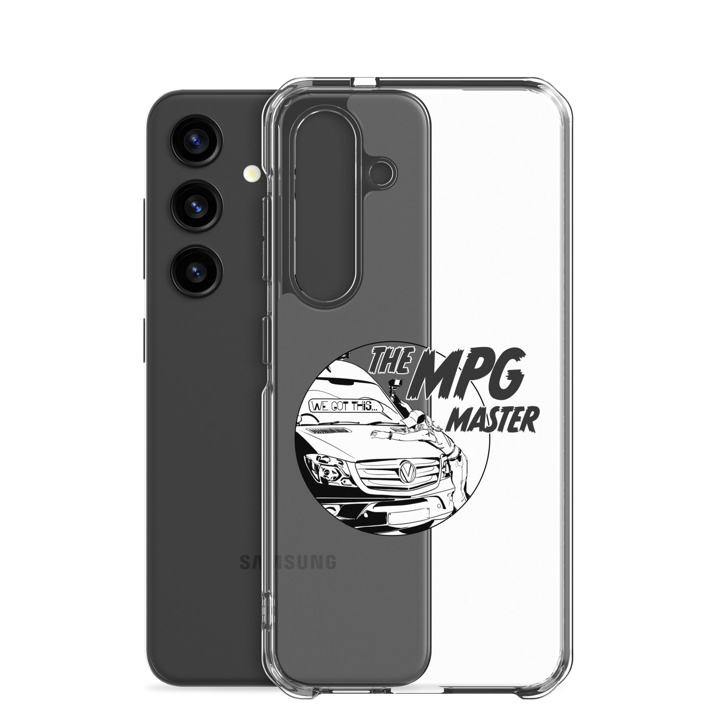 Clear Case for Samsung® with “The MPG Master” (F) logo