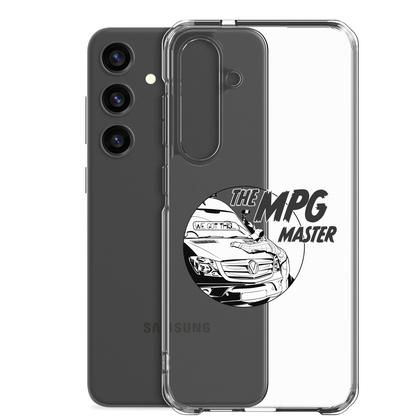 Clear Case for Samsung® with “The MPG Master” (M) logo