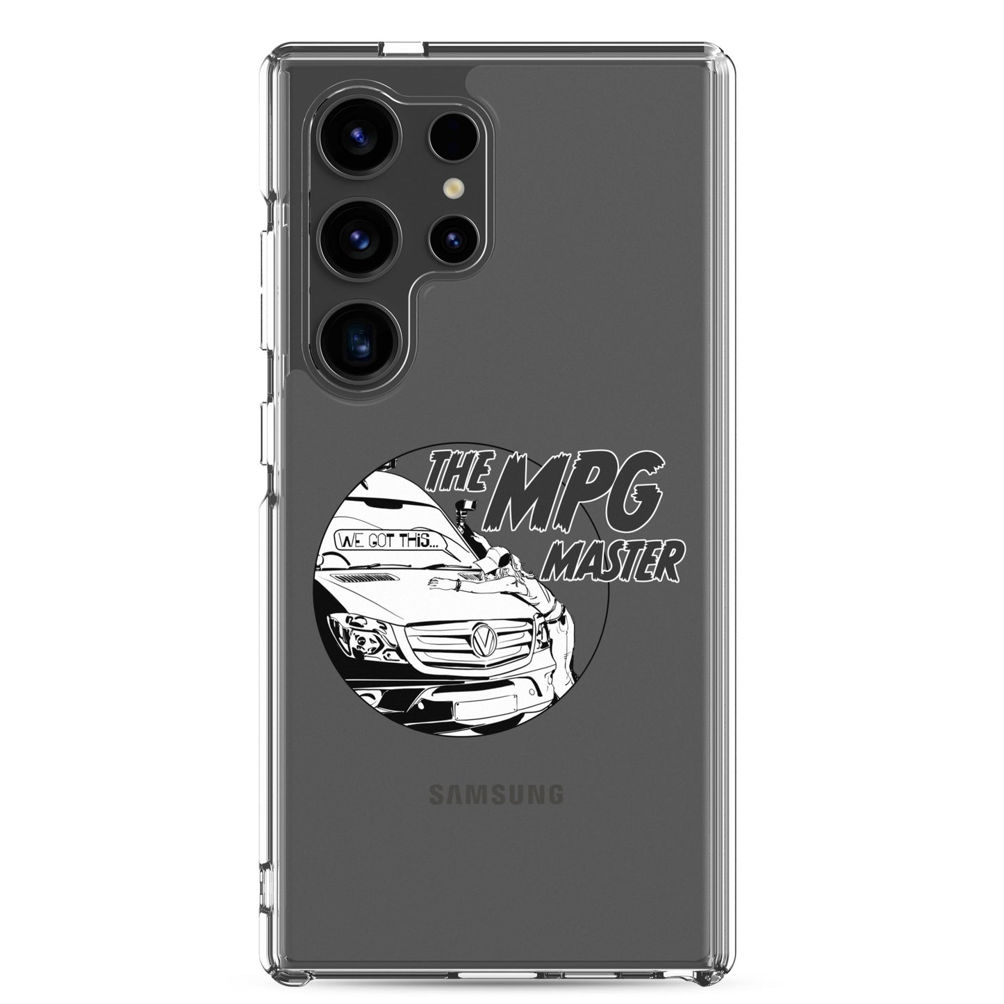 Clear Case for Samsung® with “The MPG Master” (F) logo