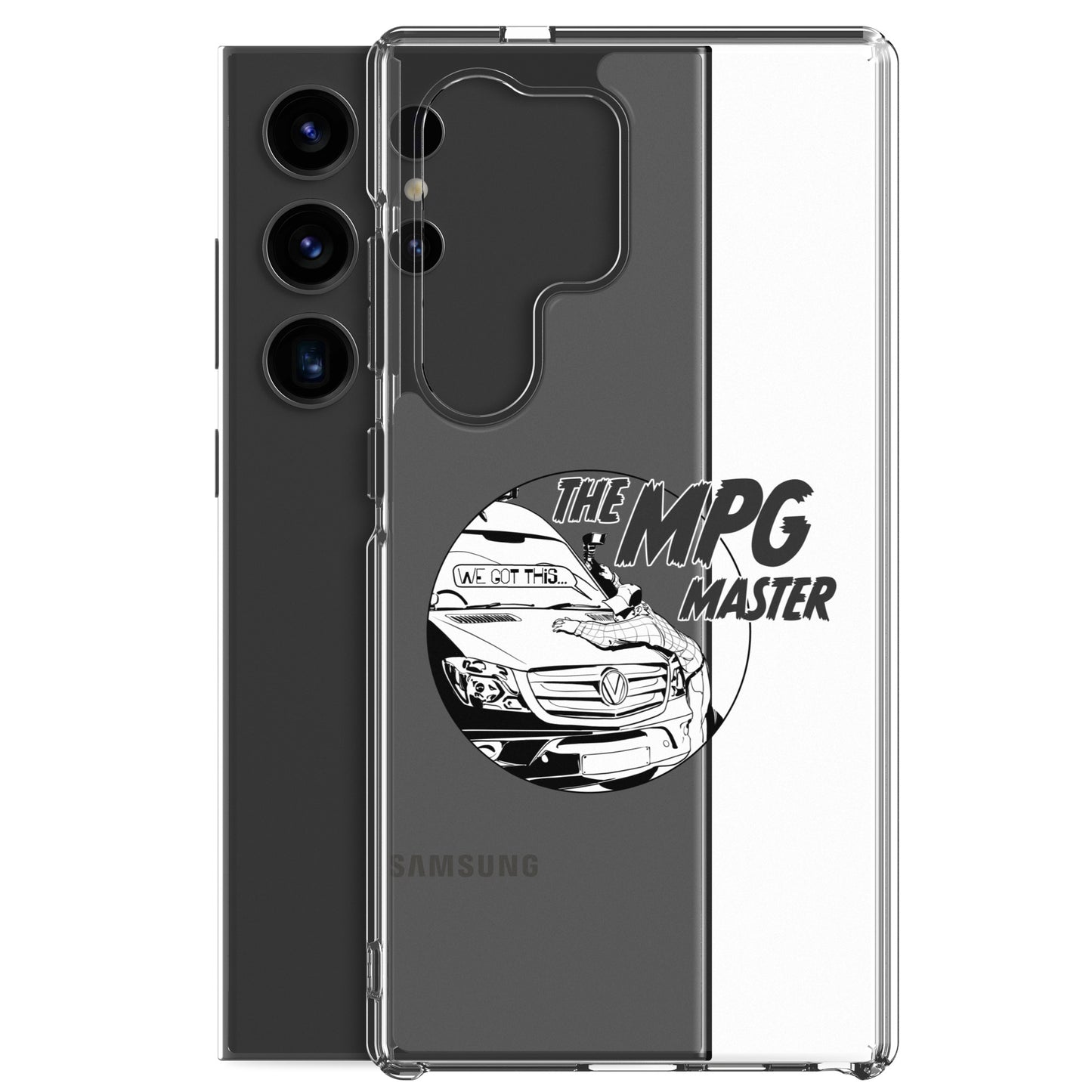 Clear Case for Samsung® with “The MPG Master” (M) logo