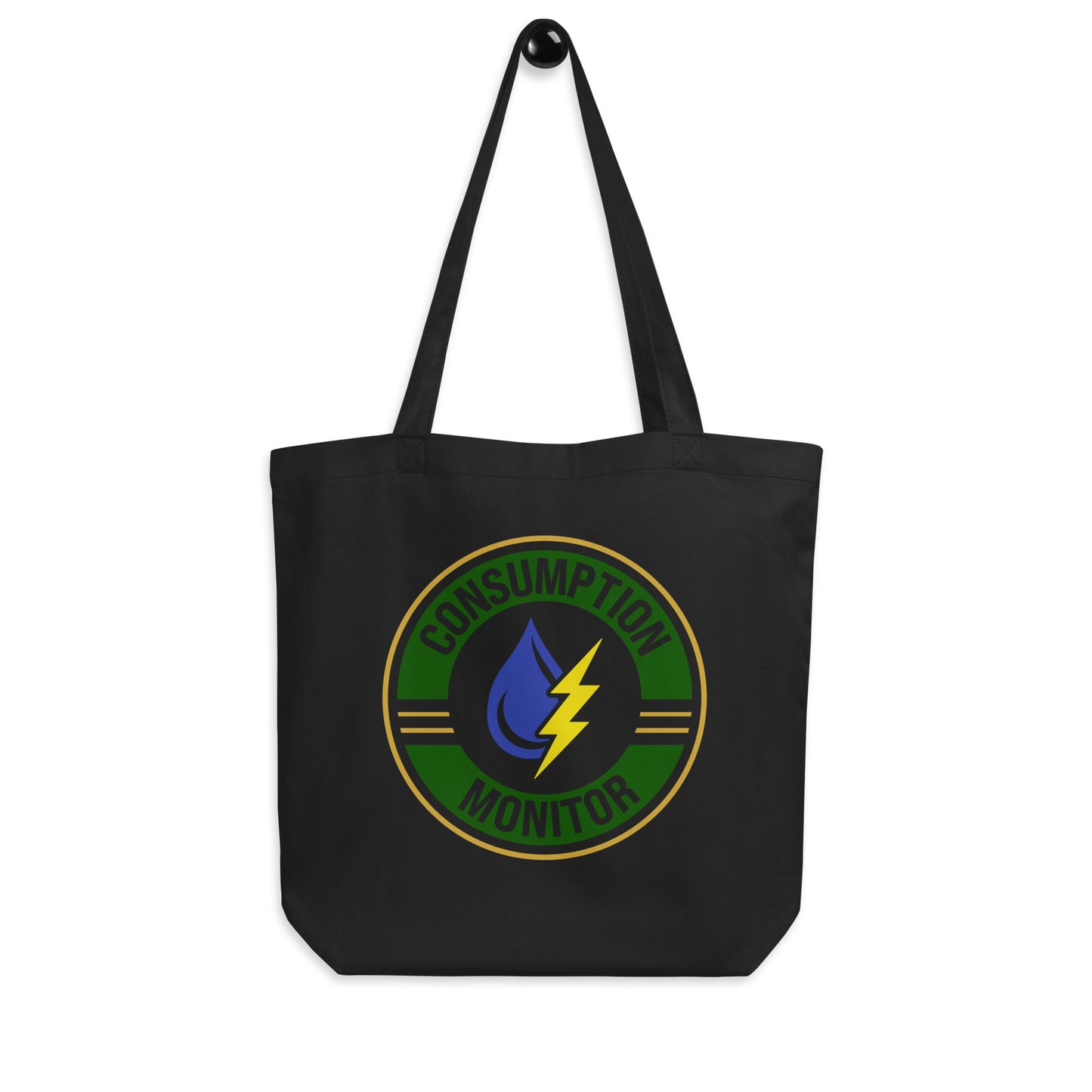 Eco Tote Bag with “Consumption Monitor" logo