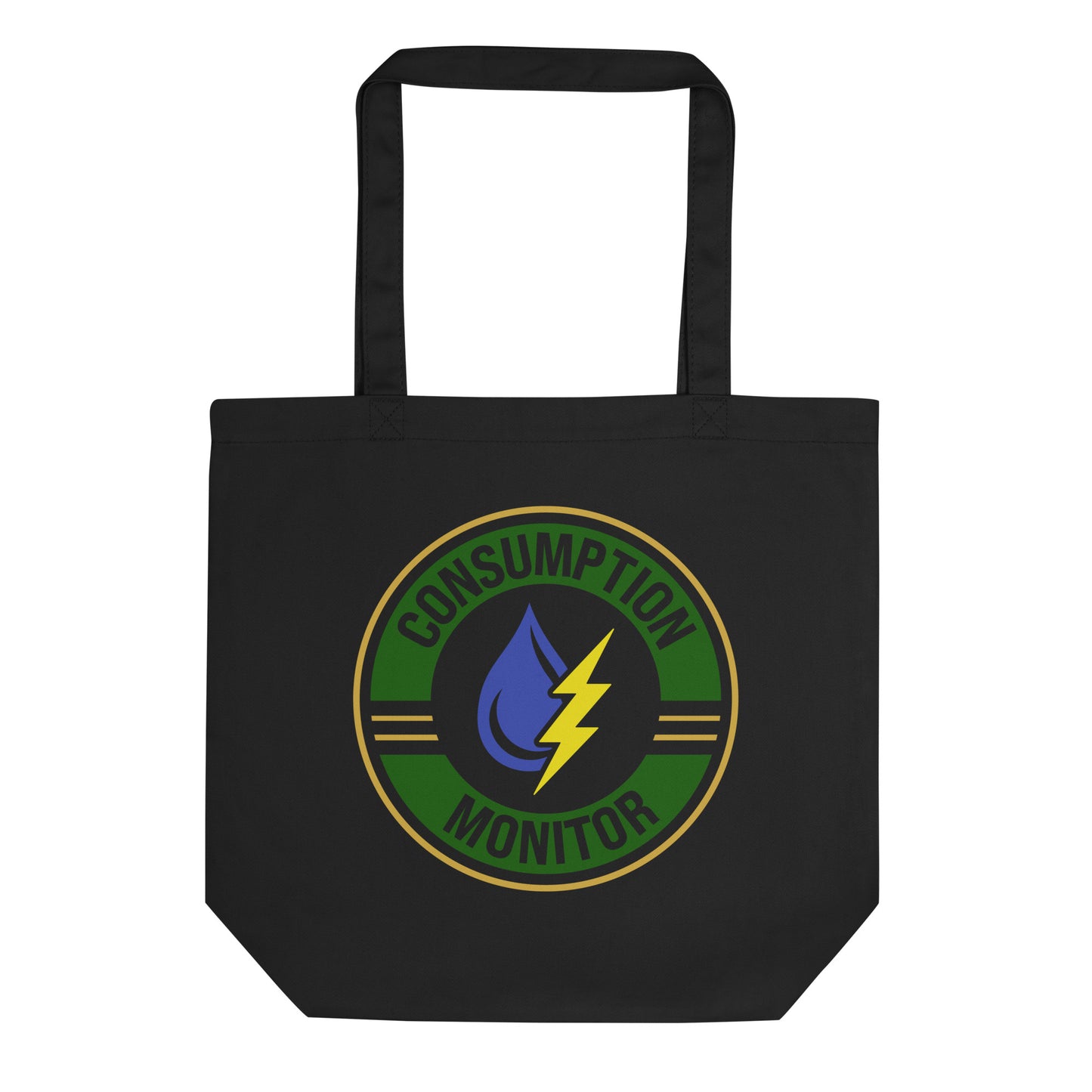 Eco Tote Bag with “Consumption Monitor" logo