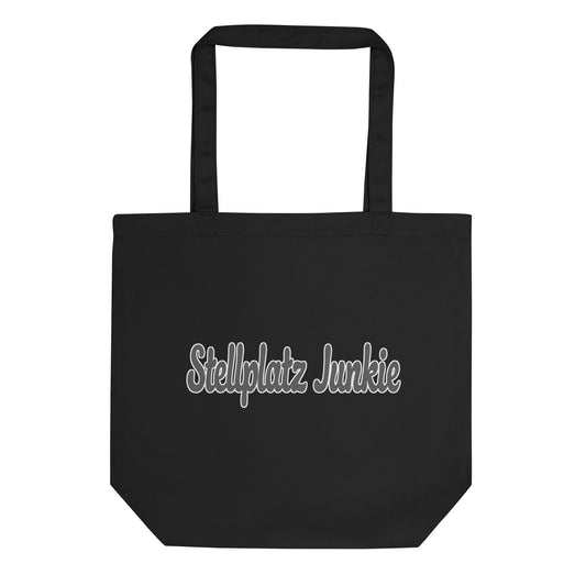 Eco Tote Bag with “Stellplatz Junkie” logo