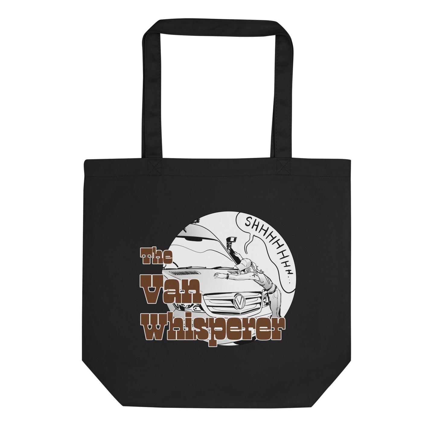 Eco Tote Bag with “The Van Whisperer” (F) logo