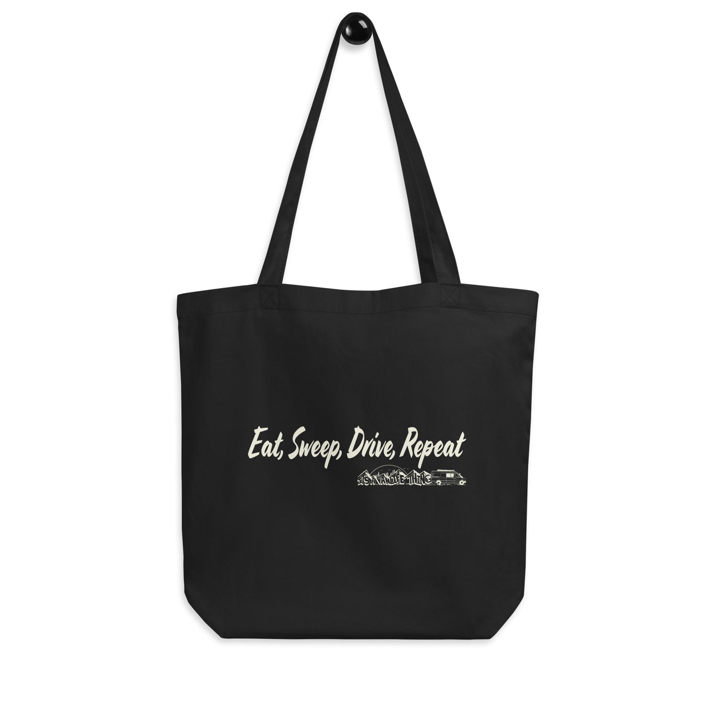 Eco Tote Bag with “Eat Sweep Drive Repeat” logo