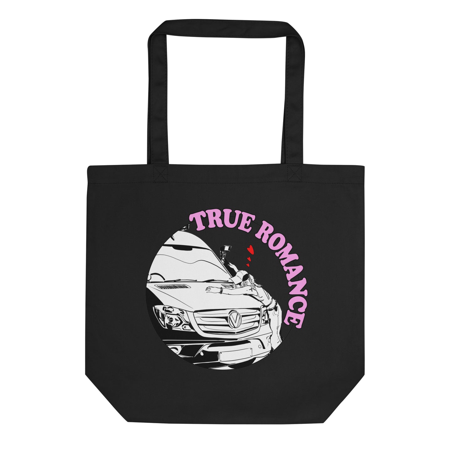 Eco Tote Bag with “True Romance” (F) logo