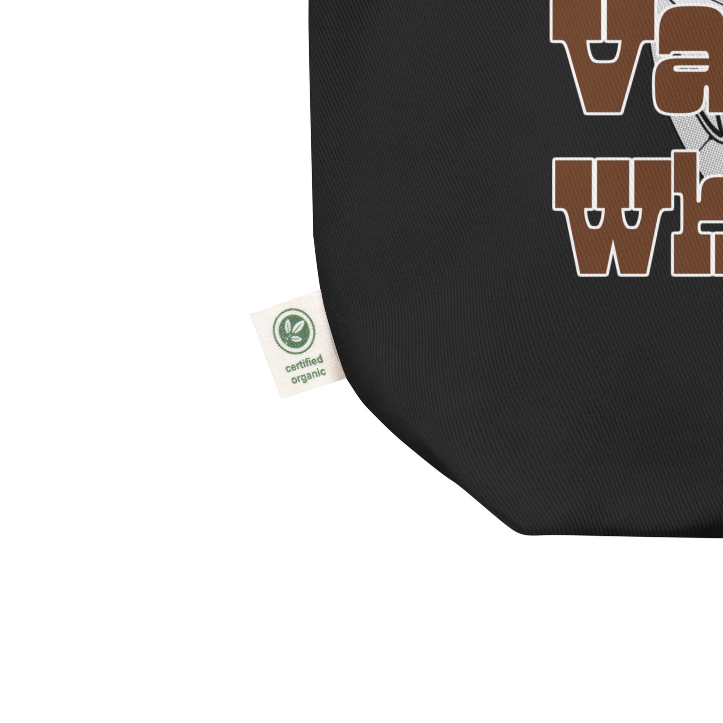 Eco Tote Bag with “The Van Whisperer” (F) logo