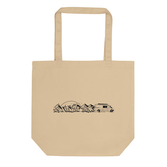 Eco Tote Bag with "It's A Vanlife Thing" (long logo)