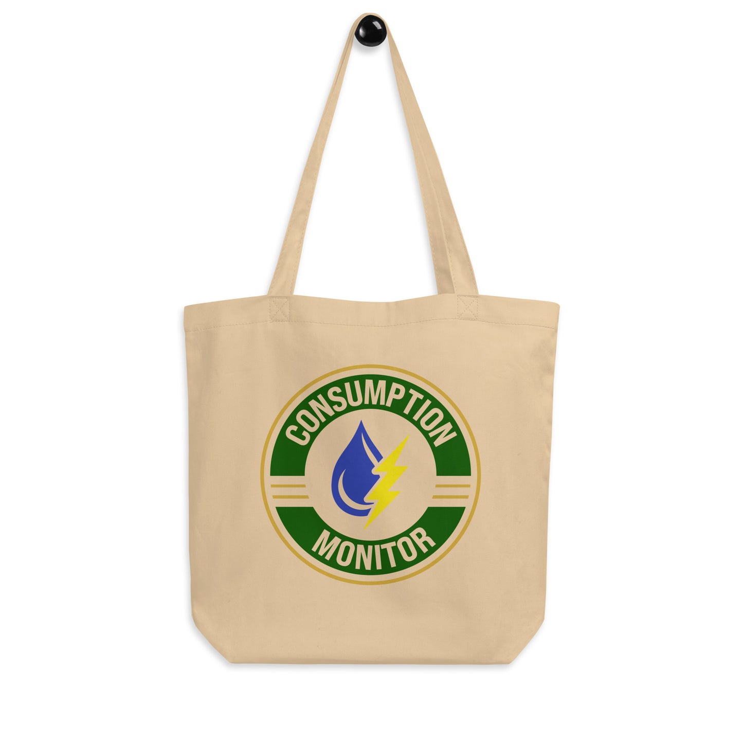 Eco Tote Bag with “Consumption Monitor" logo