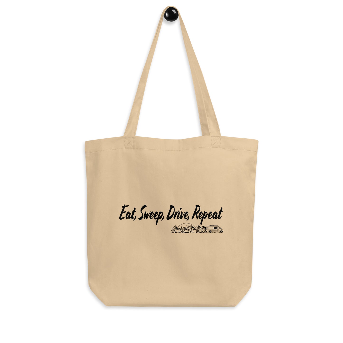 Eco Tote Bag with “Eat Sweep Drive Repeat” logo