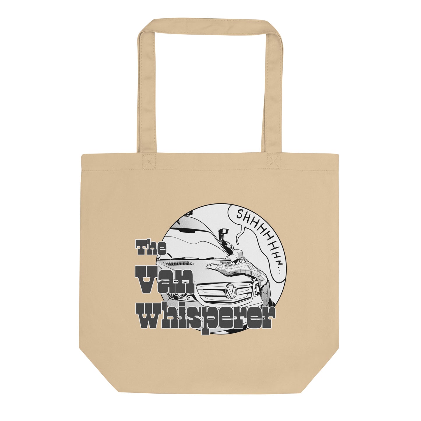 Eco Tote Bag with “The Van Whisperer” (M) logo