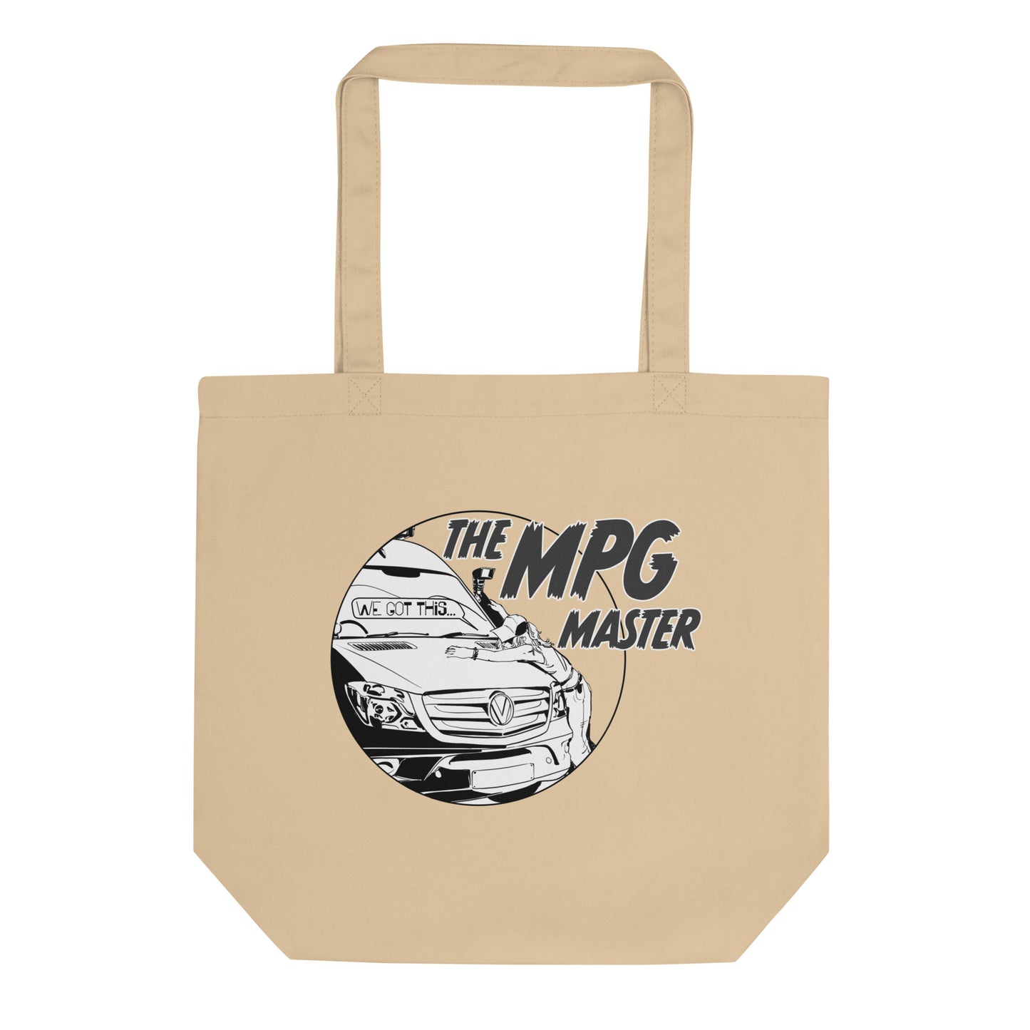 Eco Tote Bag with “The MPG Master” (F) logo