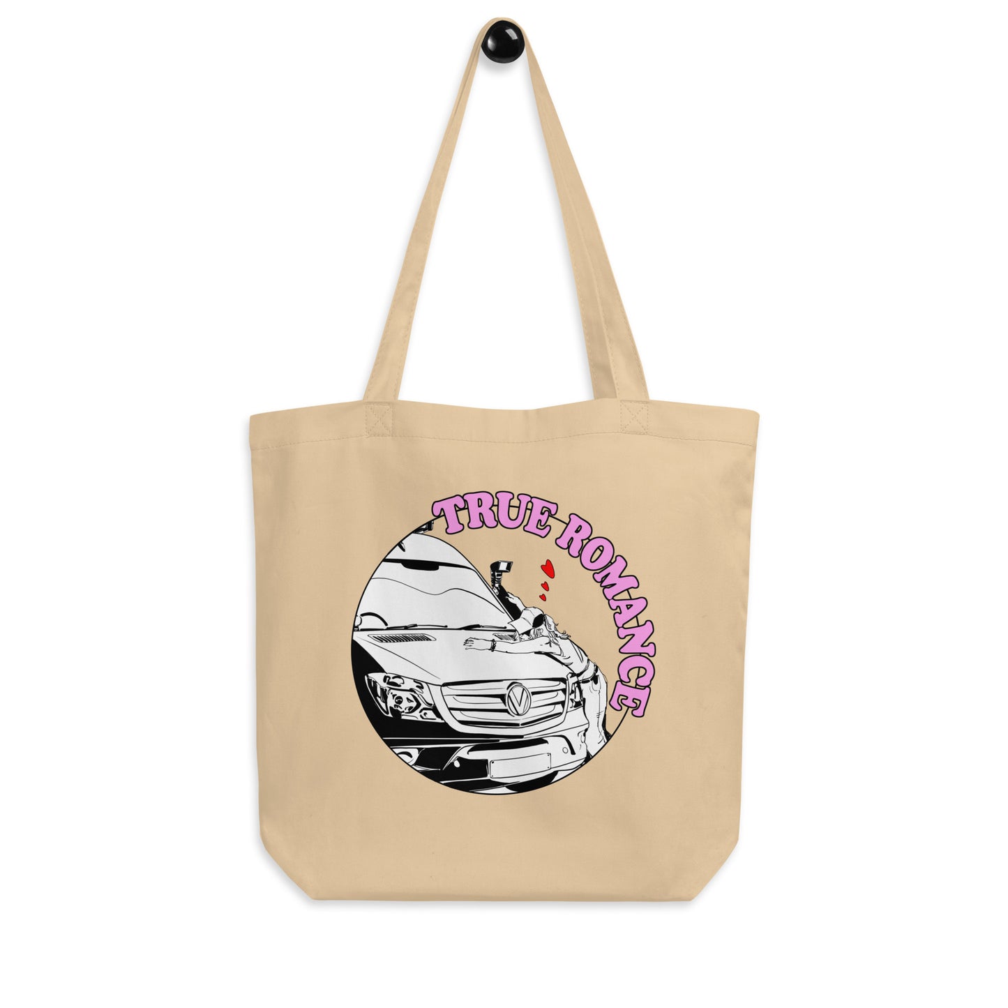 Eco Tote Bag with “True Romance” (F) logo