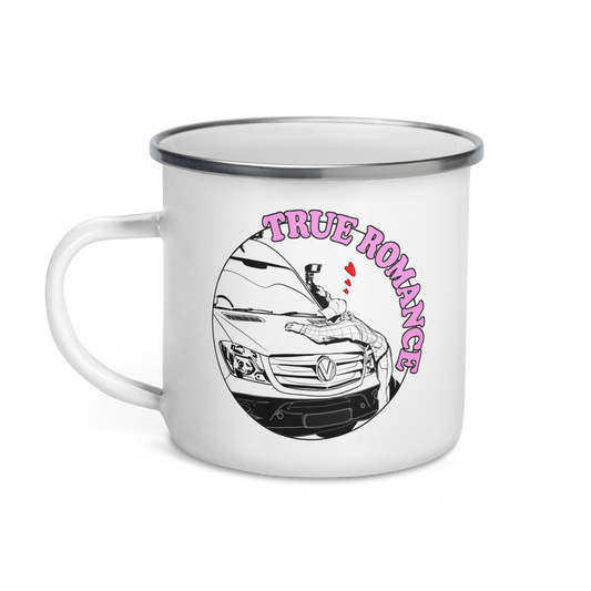 Enamel Mug - "True Romance" logo (Male version)