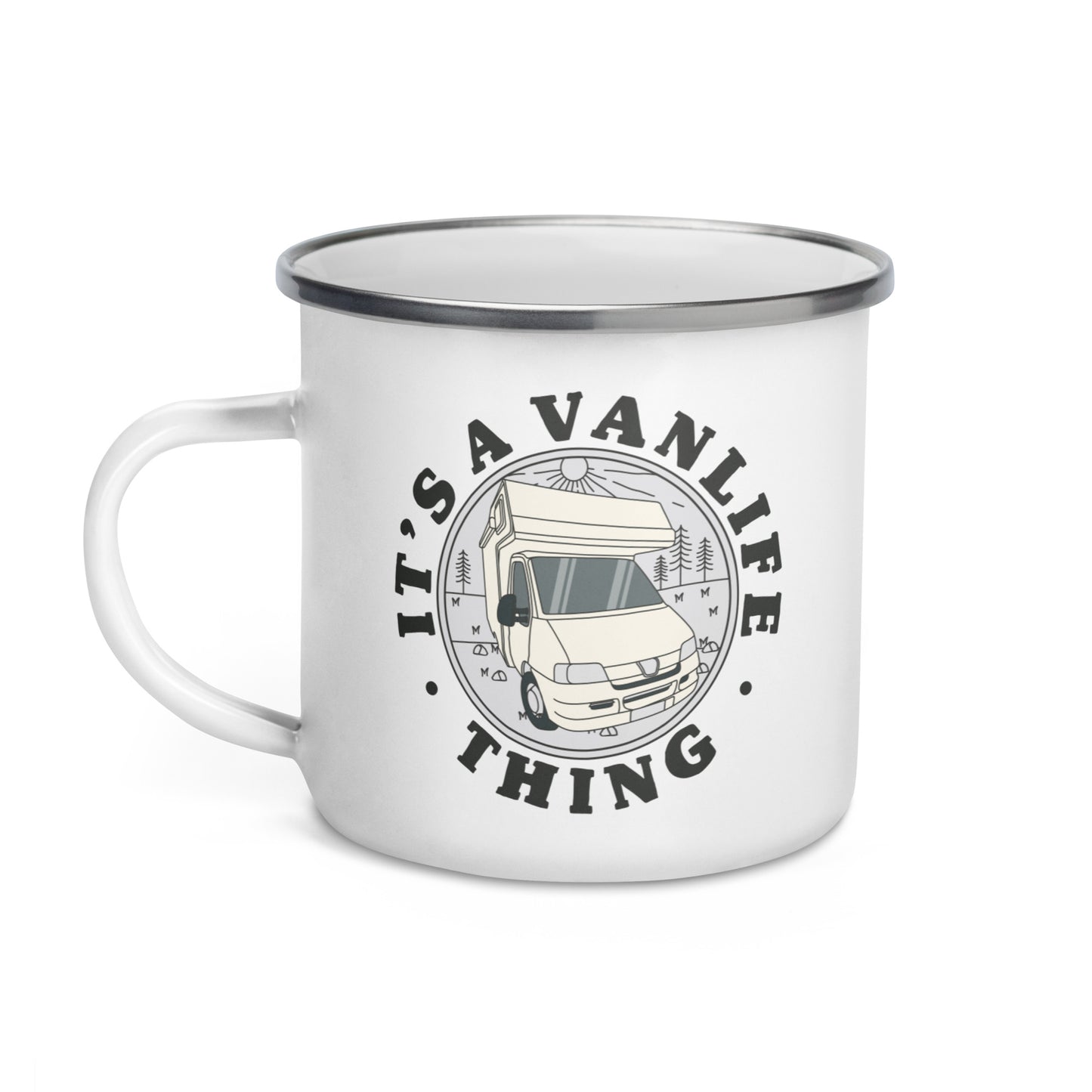 Enamel Mug with IAVLT (MoHo1) logo