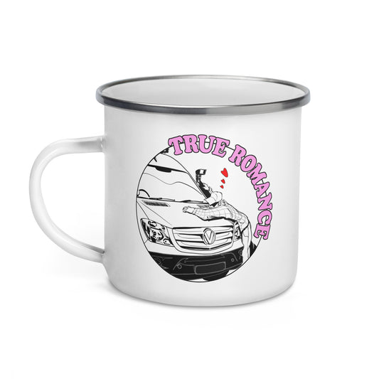 Enamel Mug with “True Romance” (M) logo