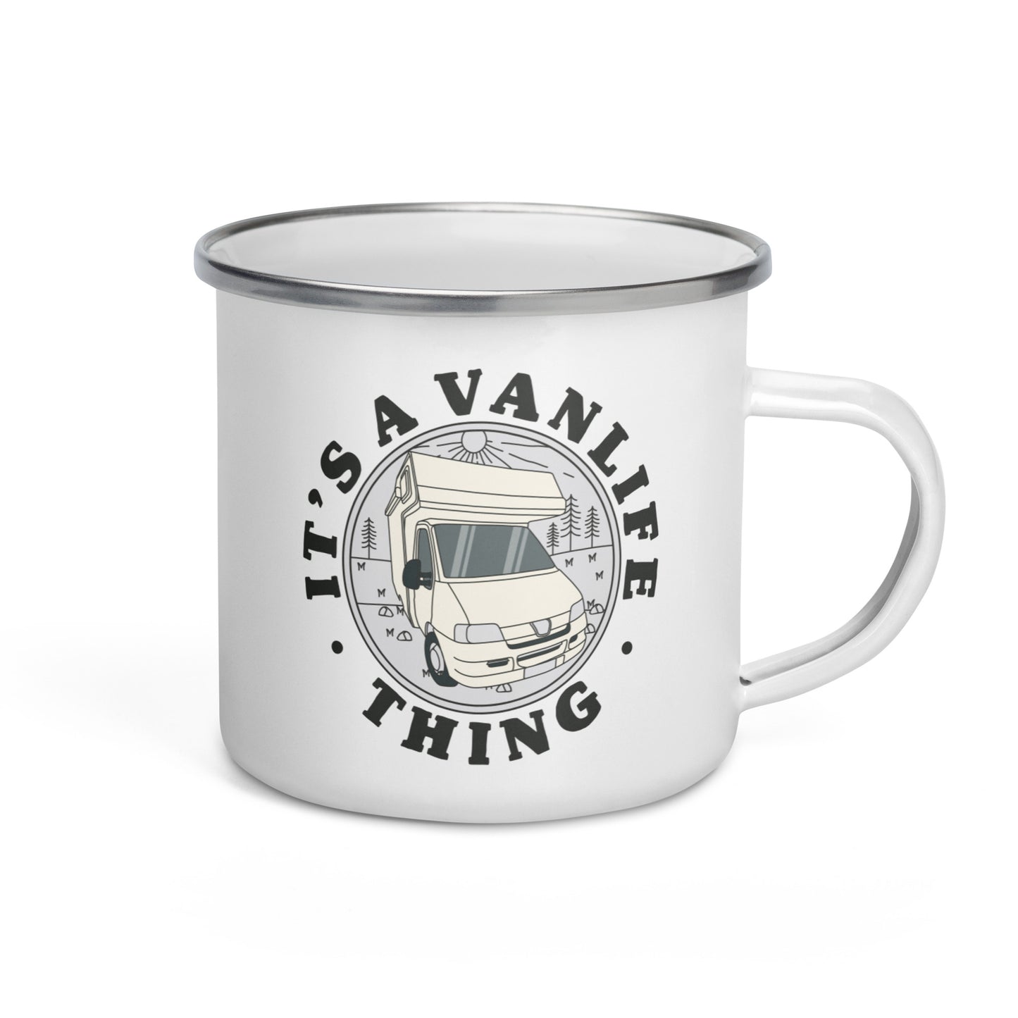 Enamel Mug with IAVLT (MoHo1) logo