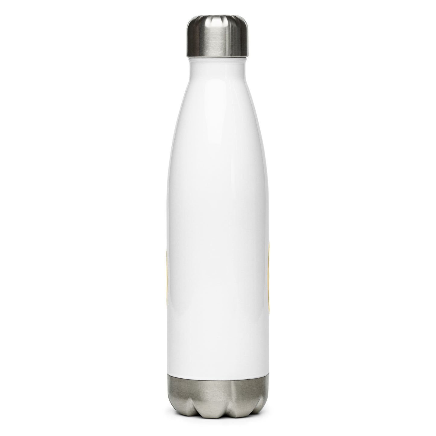 Stainless steel water bottle - “Consumption Monitor" logo