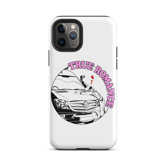 Tough Case for iPhone® with “True Romance” (F) logo