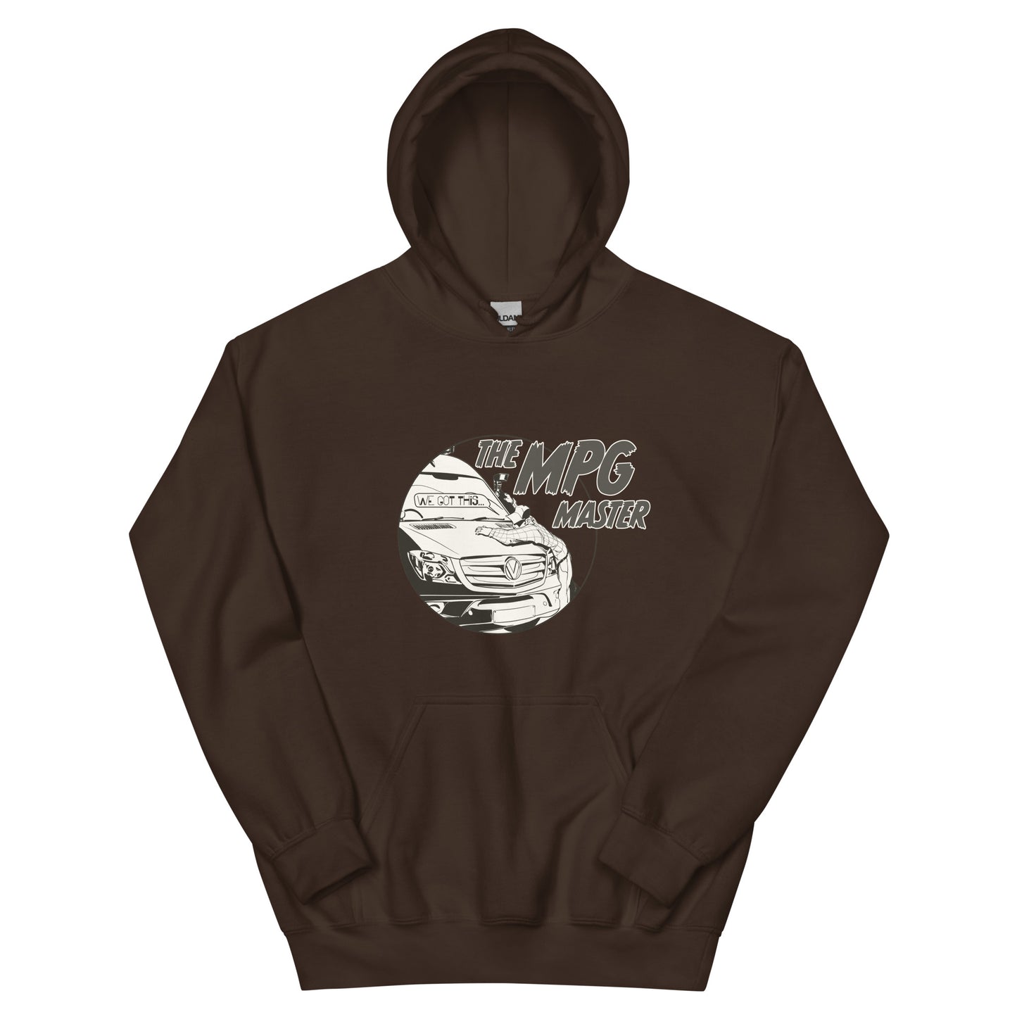 Unisex Hoodie with “The MPG Master” (M) logo