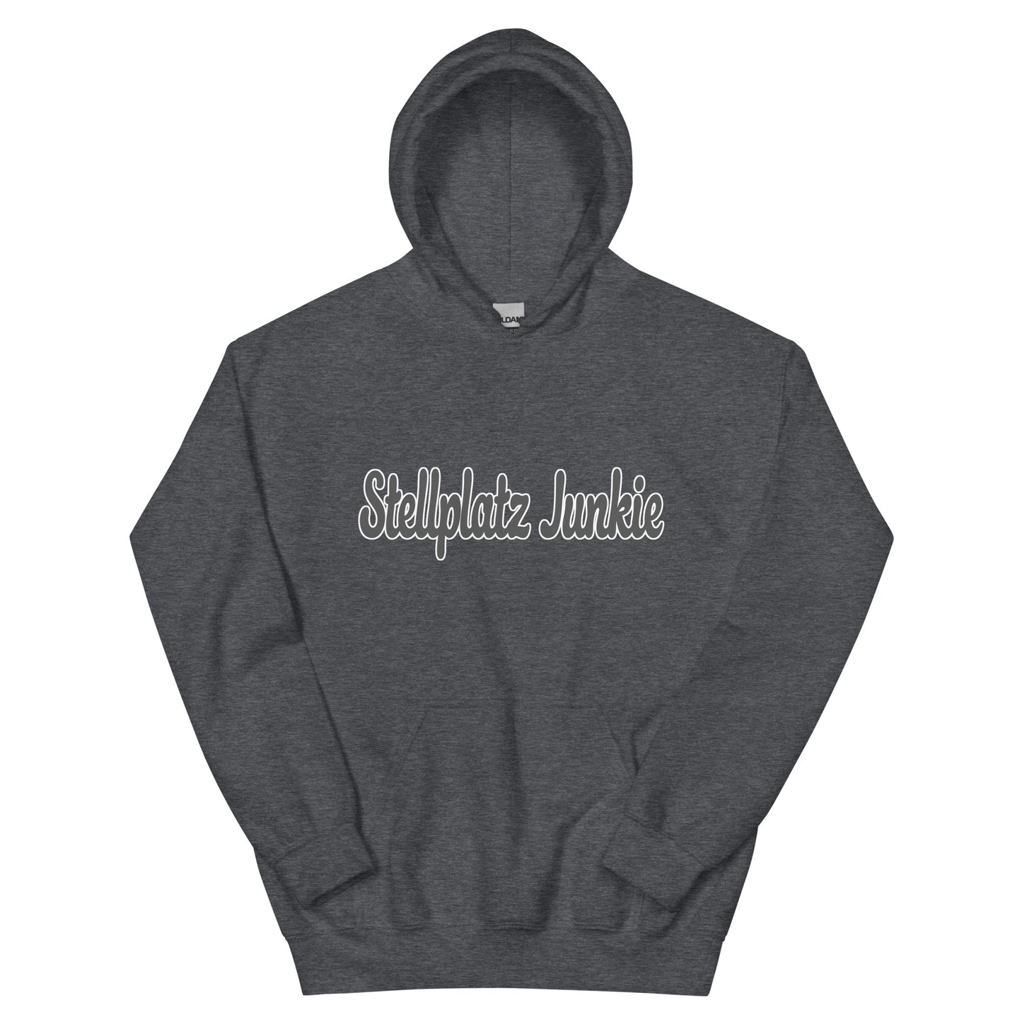 Unisex Hoodie with “Stellplatz Junkie” logo