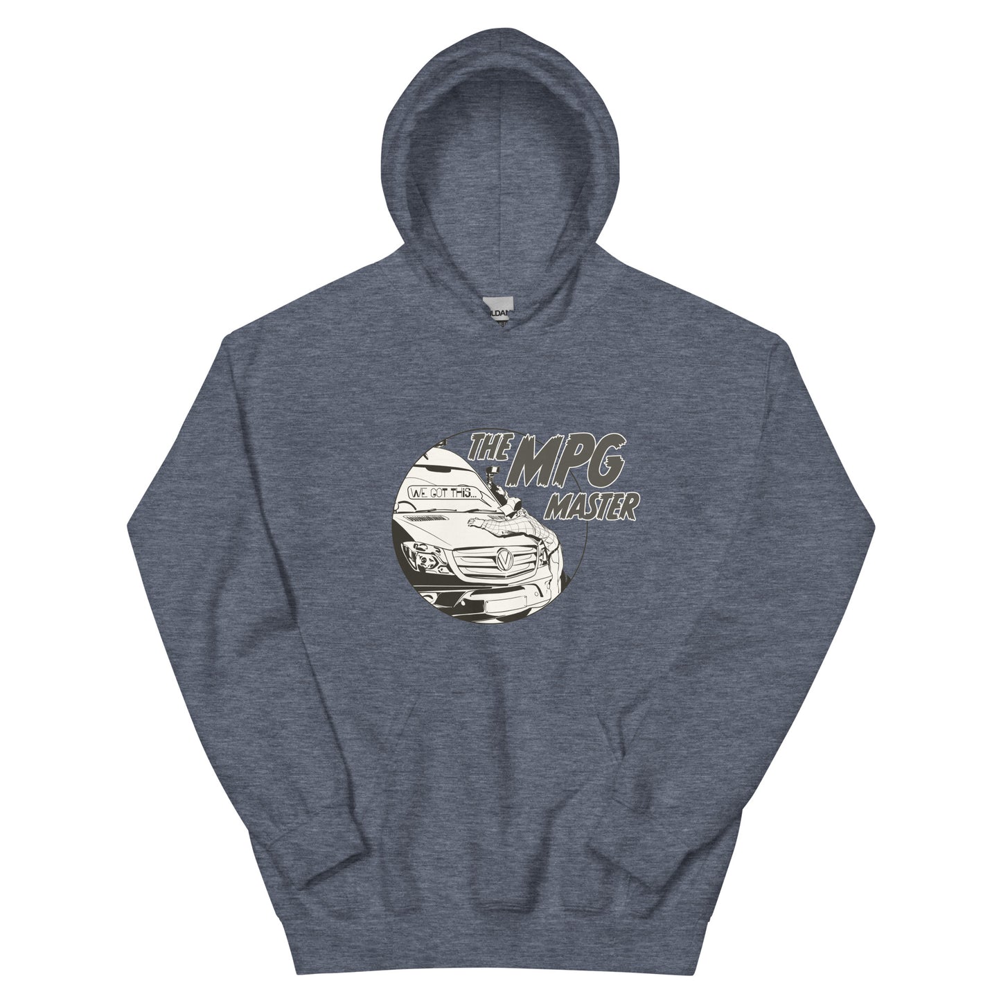 Unisex Hoodie with “The MPG Master” (M) logo