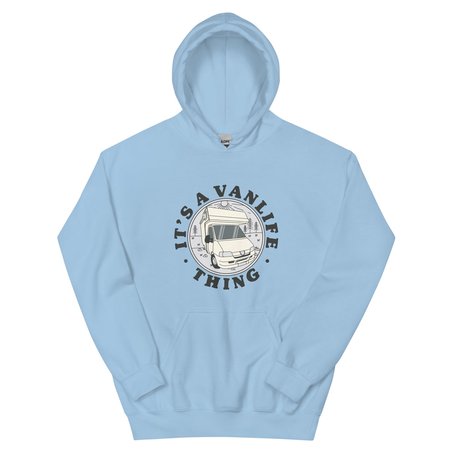 Unisex Hoodie with IAVLT (MoHo1) logo