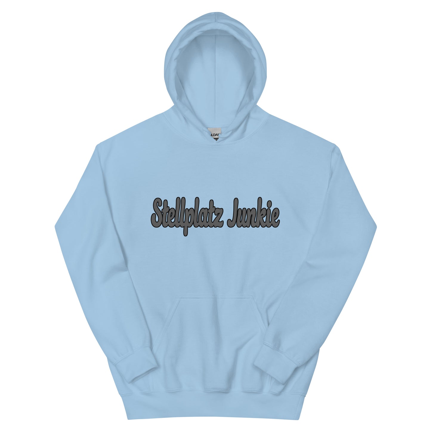 Unisex Hoodie with “Stellplatz Junkie” logo