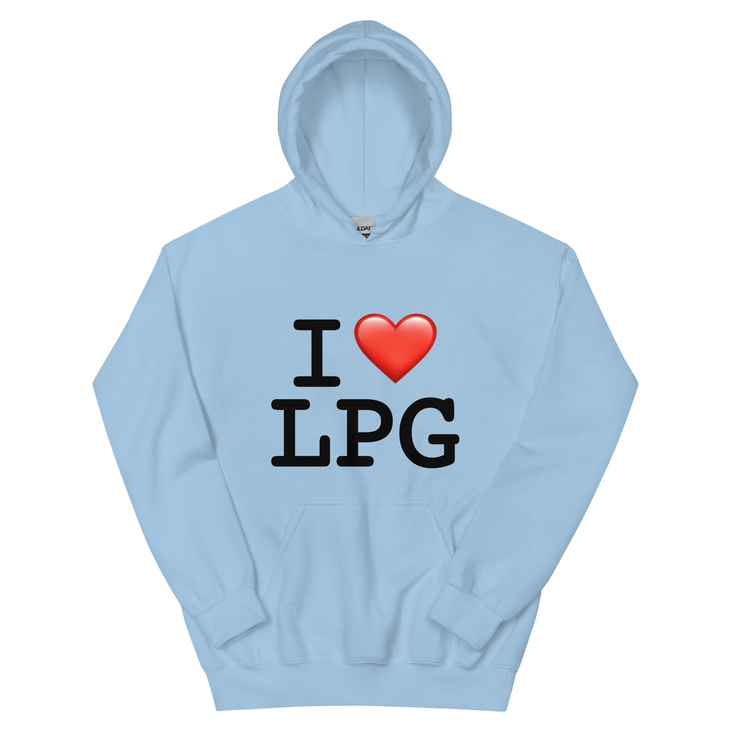 Unisex Hoodie with “I H LPG” logo