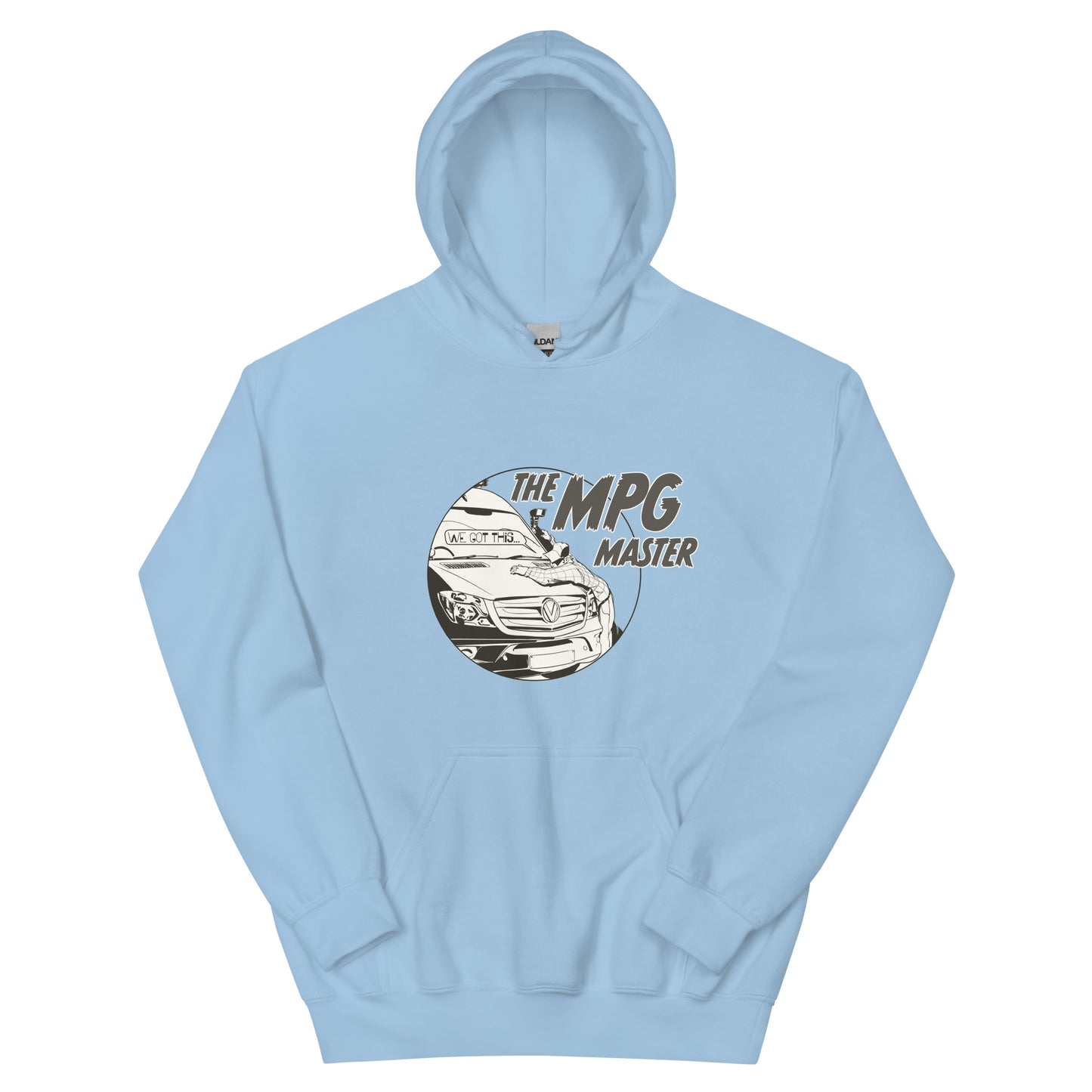 Unisex Hoodie with “The MPG Master” (M) logo