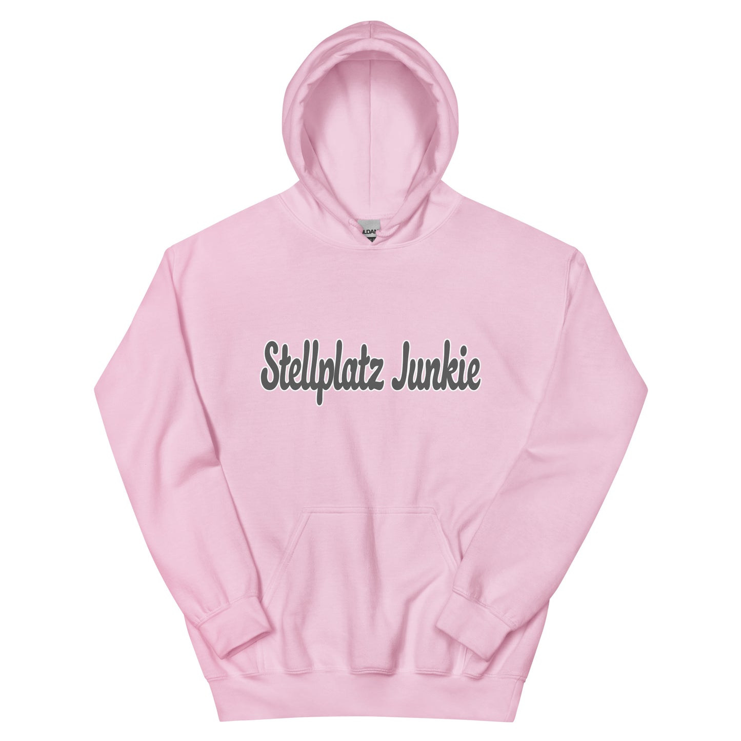 Unisex Hoodie with “Stellplatz Junkie” logo