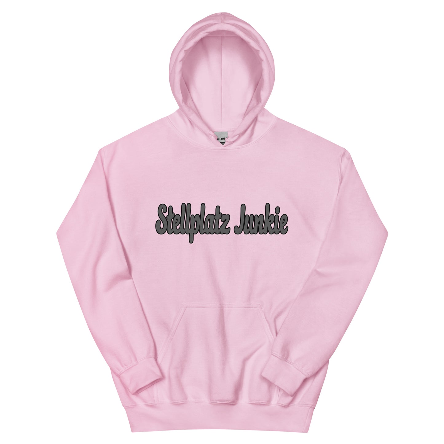 Unisex Hoodie with “Stellplatz Junkie” logo