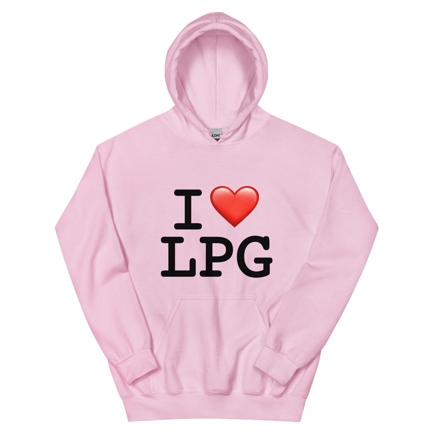 Unisex Hoodie with “I H LPG” logo