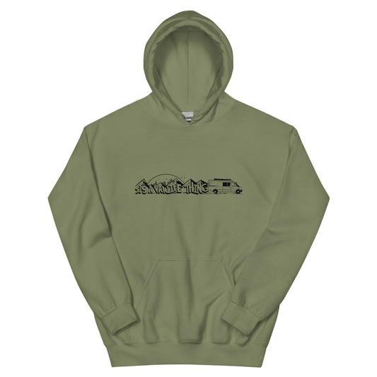 Unisex Hoodie with "It's a Vanlife Thing" (long logo)