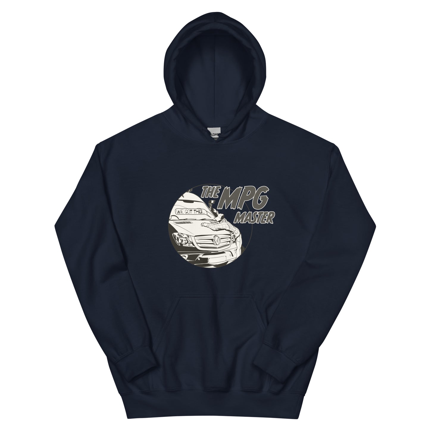 Unisex Hoodie with “The MPG Master” (M) logo