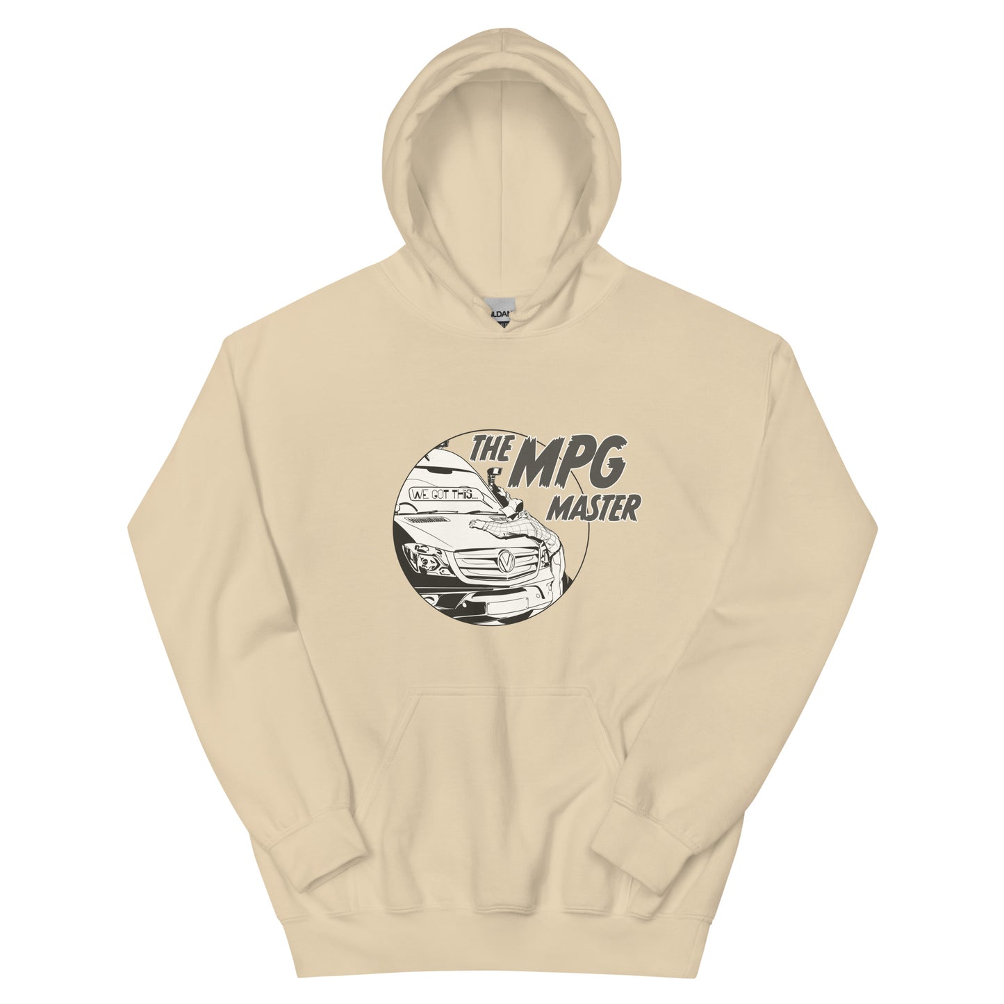 Unisex Hoodie with “The MPG Master” (M) logo